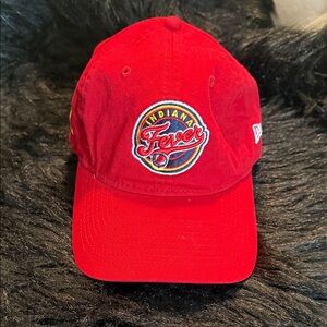 Clarks Red Cap with Yellow Embroidery